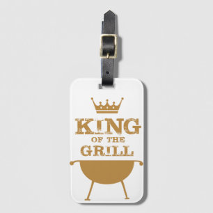 König des Grills, Gold Gepäckanhänger