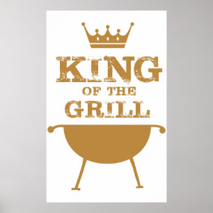 König des Grills, Gold Poster