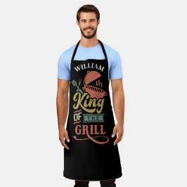 König des Grills, Grillen Party Schürze