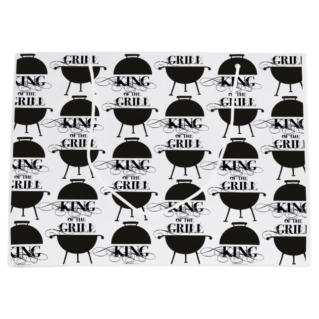 König Des Grills Große Geschenktüte (Vorderseite)