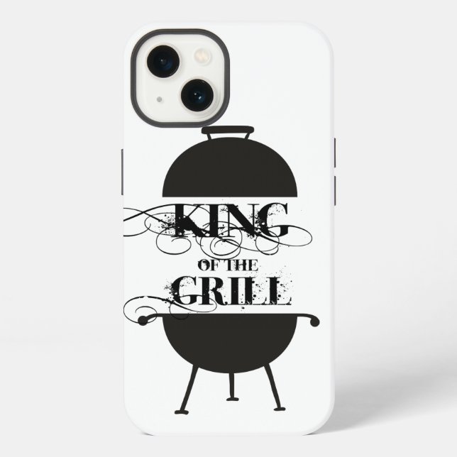 König des Grills iPhone Hülle (Rückseite)
