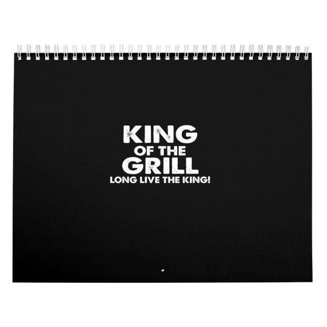 König des Grills lang lebe der König Kalender (Titelbild)