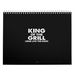 König des Grills lang lebe der König Kalender