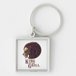 König des Grills Schlüsselanhänger