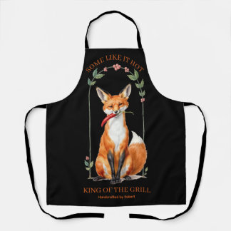 König des Grills Spicy Fox BBQ Kochschürze Schürze
