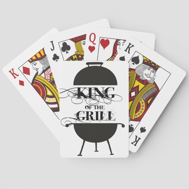 König Des Grills Spielkarten (Rückseite)