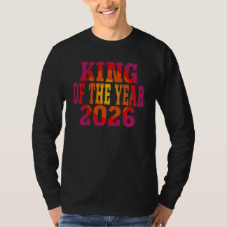 KÖNIG DES JAHRES 2026 T-Shirt