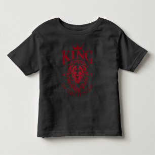 König des Jungle-Kleinkind-T - Shirt
