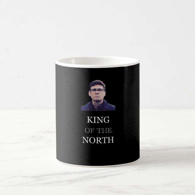 König des Nordens - Funny Andy Burnham Kaffeetasse (Mittel)
