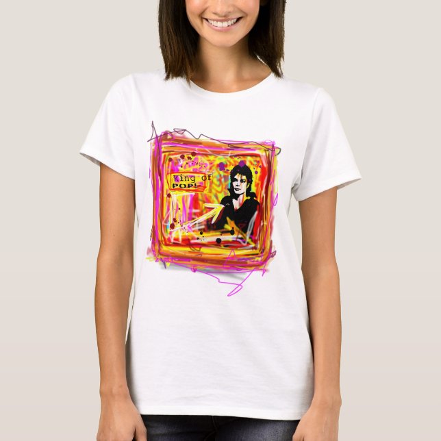 König des Pop T-Shirt (Vorderseite)