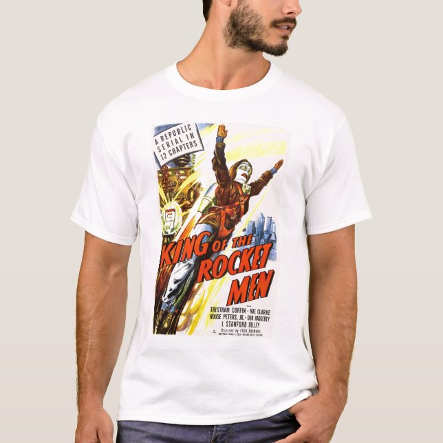 König des Rocket-Mann-T - Shirt (Vorderseite)