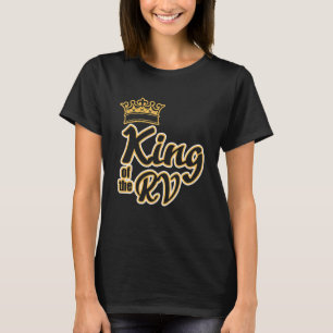 König des RV-Wohnmobils Camper Outdoor-Camping T-Shirt