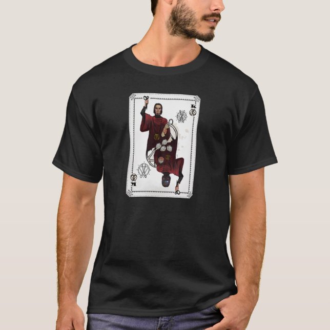 König des Schere-T-Shirts T-Shirt (Vorderseite)