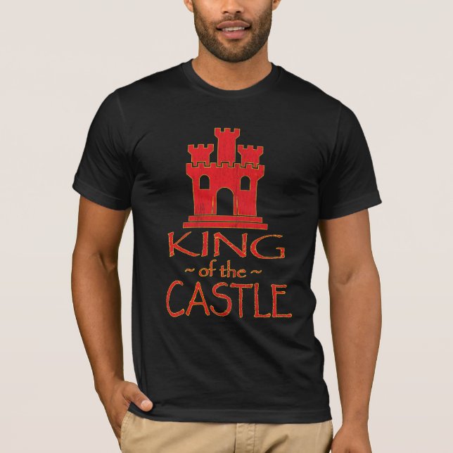 König des Schlosses T-Shirt (Vorderseite)