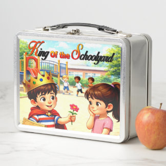 König des Schulhofs | Metall | Lunchbox