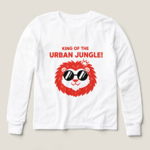 König des urbanen Dschungels Cool Lion T-Shirt