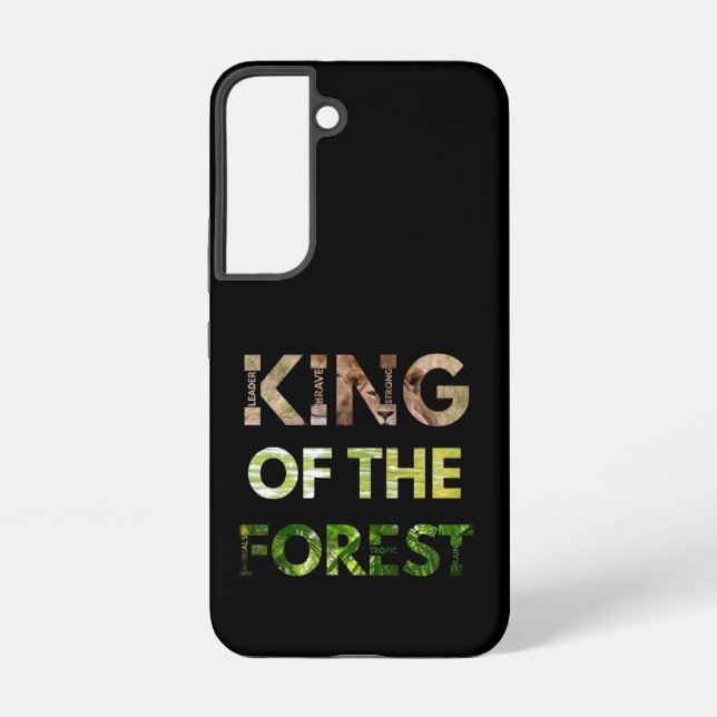König des Waldes Samsung Galaxy Hülle (Rückseite)