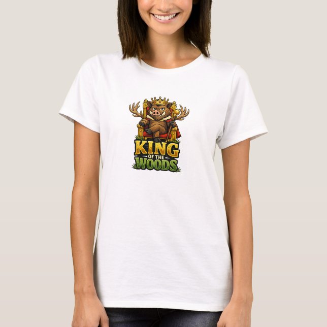 König des Waldes T-Shirt (Vorderseite)
