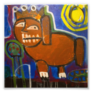 König Dog durch Roberto u. John Fotodruck