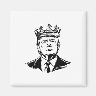 König Donald Trump Donald Trump Adel Magnet