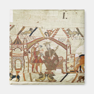 König Edward, der Earl seine Anweisungen erteilt Magnet