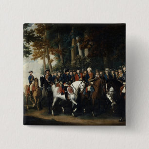 König Frederick die Rückkehr II von Preussen von Button