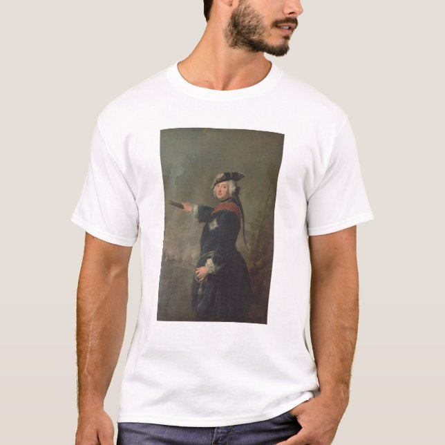 König Frederick II das große von Preußen 1746 T-Shirt (Vorderseite)