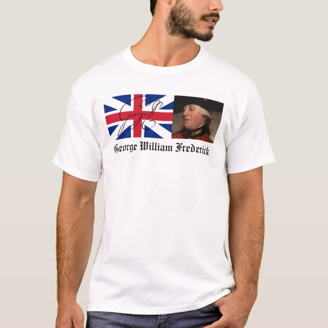 König George III T-Shirt (Vorderseite)