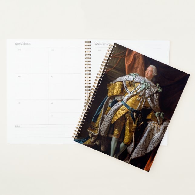 König George III von Allan Ramsay 1762 Planer (Anzeige)