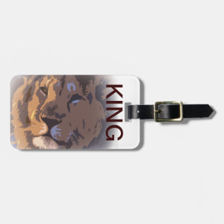 König-Gepäckanhänger/Löwekönig Gepäckanhänger