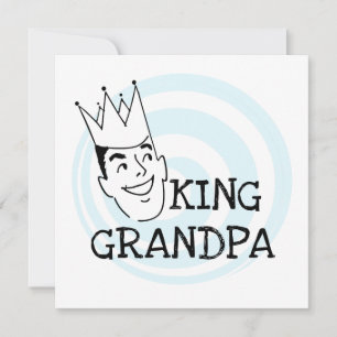 König Grandpa T-shirts und Geschenke