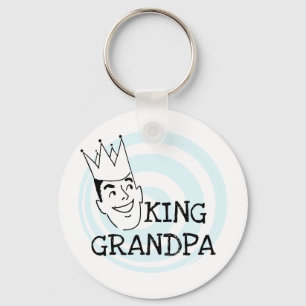 König Grandpa T-shirts und Geschenke Schlüsselanhänger