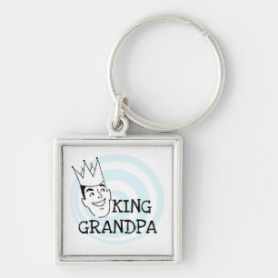 König Grandpa T-shirts und Geschenke Schlüsselanhänger