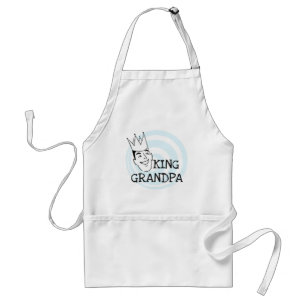 König Grandpa T-shirts und Geschenke Schürze
