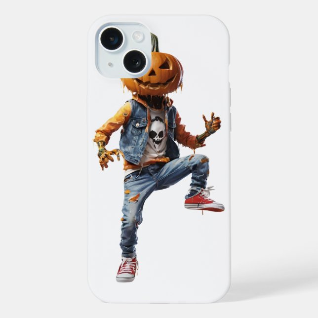 König 🎃 Halloween Fun iPhone Hülle (Rückseite)
