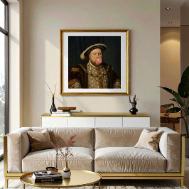 König Heinrich VIII. bläst rosa Kaugummi Nr. 2 Poster