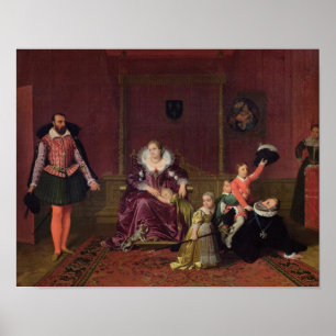 König Henri-IV von Frankreich-und Navarra-Spielen Poster