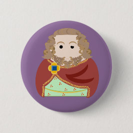 König Henry III von England. Button