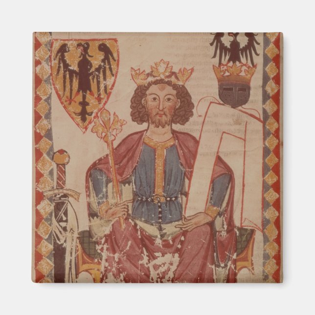 König Henry, Illustration aus der Manasse Magnet (Vorne)