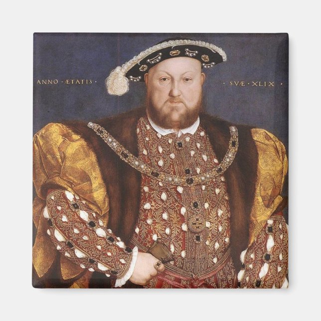 König Henry VIII Magnet (Vorne)