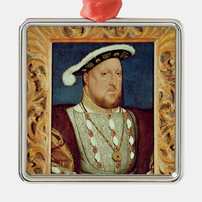 König Henry VIII Ornament Aus Metall (Vorne)