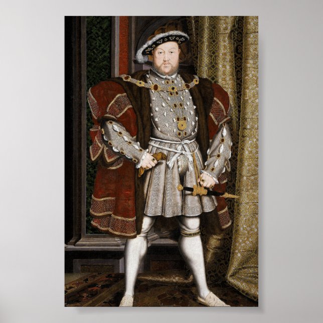 König Henry VIII Poster (Vorne)