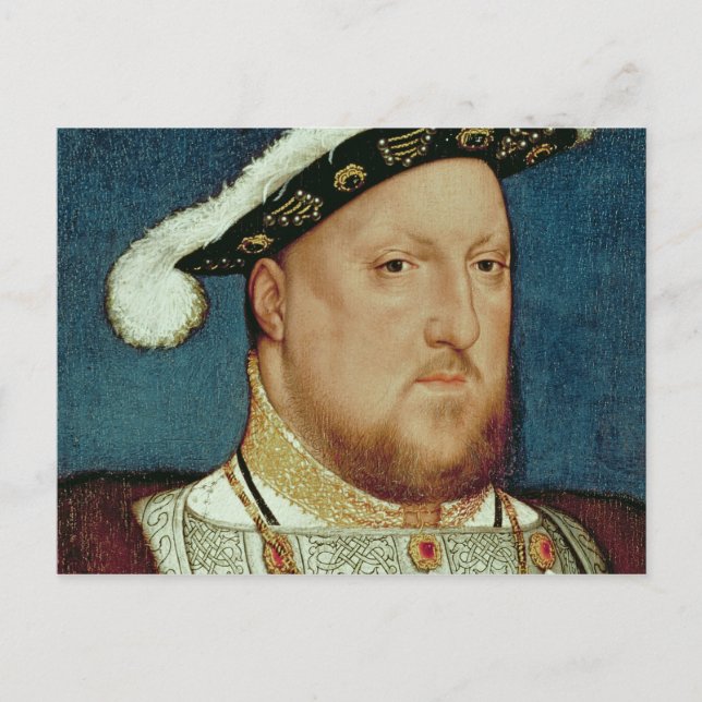 König Henry VIII Postkarte (Vorderseite)