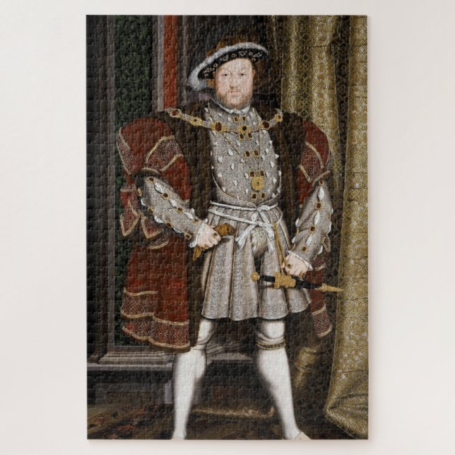 König Henry VIII Puzzle (Vertikal)