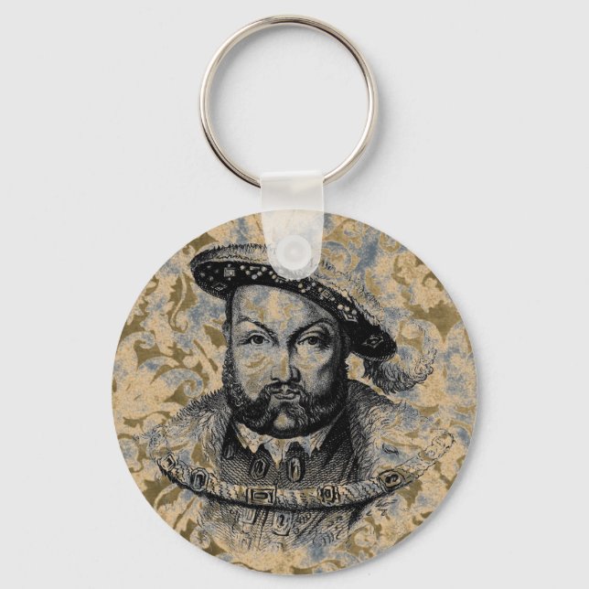 König Henry VIII Schlüsselanhänger (Vorderseite)