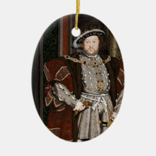 König Henry VIII von England Keramikornament