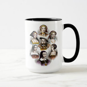 König Henry VIII von England   seine sechs Tasse