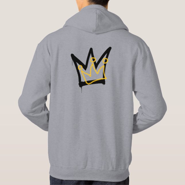 König Hoodie (Rückseite)