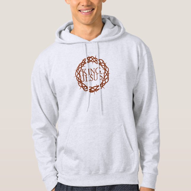 König Jesus Hoodie (Vorderseite)