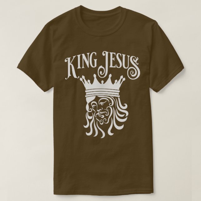 König Jesus, König der Könige, Herr der Fürsten, C T-Shirt (Design vorne)